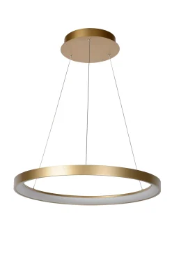 VIDAL - Hanglamp - Ø 58 cm - LED Dimb. - 1x48W 2700K - Mat Goud / Messing*Lucide Discount