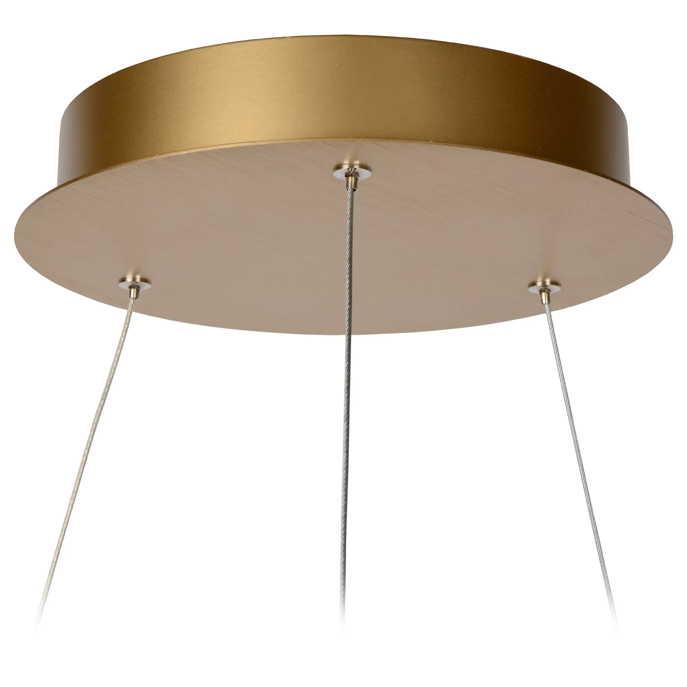 VIDAL - Hanglamp - Ø 58 cm - LED Dimb. - 1x48W 2700K - Mat Goud / Messing*Lucide Discount