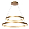 VIDAL - Hanglamp - Ø 78 cm - LED Dimb. - 1x92W 2700K - Mat Goud / Messing*Lucide Clearance