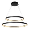 VIDAL - Hanglamp - Ø 78 cm - LED Dimb. - 1x92W 2700K - Zwart*Lucide Discount