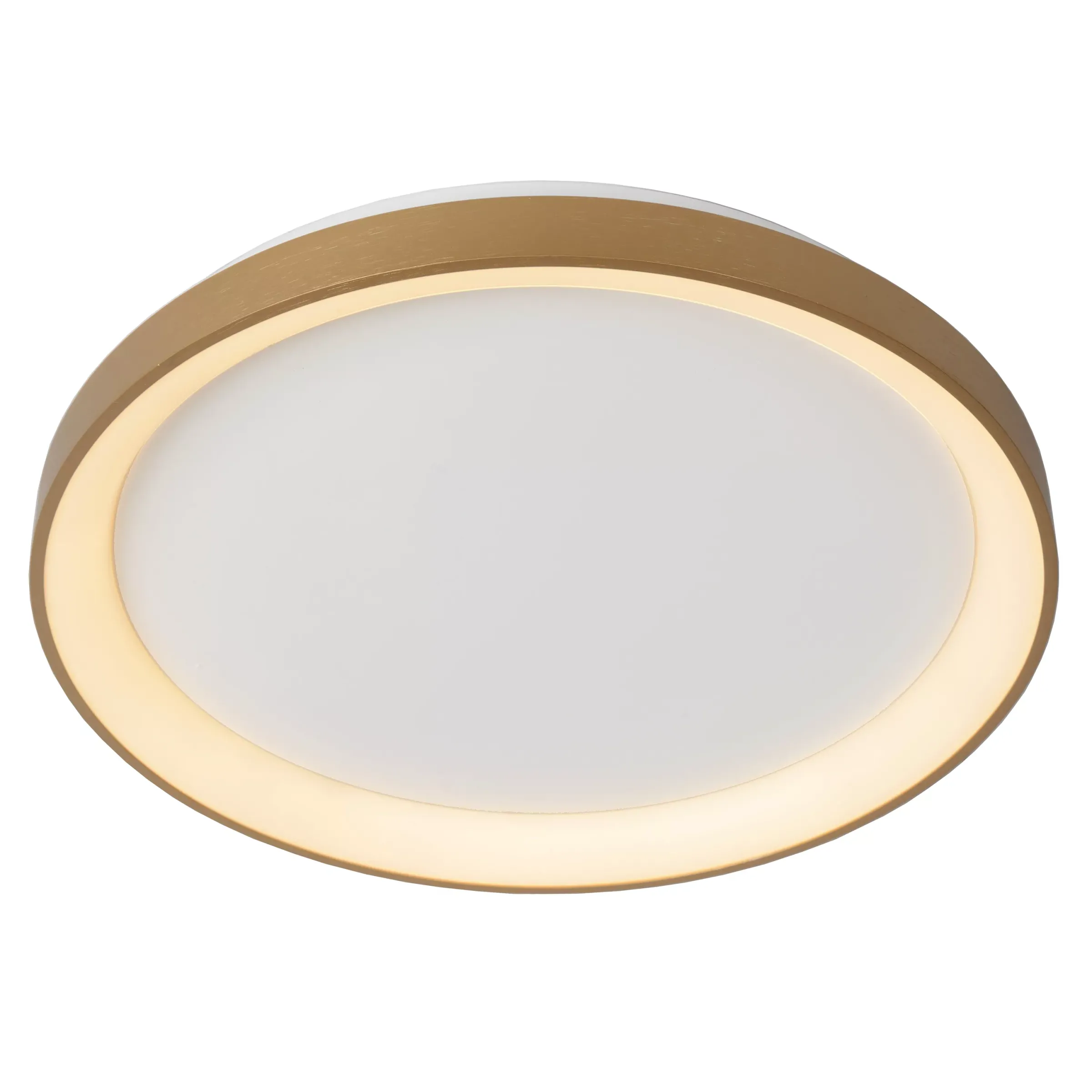 VIDAL - Plafonnière - Ø 48 cm - LED Dimb. - 1x38W 2700K - Mat Goud / Messing*Lucide Clearance