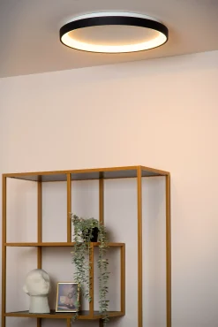 VIDAL - Plafonnière - Ø 48 cm - LED Dimb. - 1x38W 2700K - Zwart*Lucide Best Sale