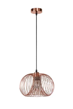 VINTI - Hanglamp - Ø 30 cm - 1xE27 - Koper*Lucide Fashion