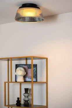 VIXI - Plafonnière - Ø 35 cm - LED Dimb. - 1x17,6W 2900K - Fumé*Lucide Store