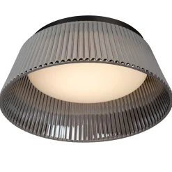 VIXI - Plafonnière - Ø 35 cm - LED Dimb. - 1x17,6W 2900K - Fumé*Lucide Store