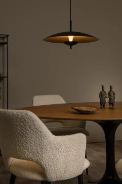 VULCAN - Hanglamp - Ø 47 cm - LED Dimb. - 1x9W 3000K - Zwart*Lucide Outlet