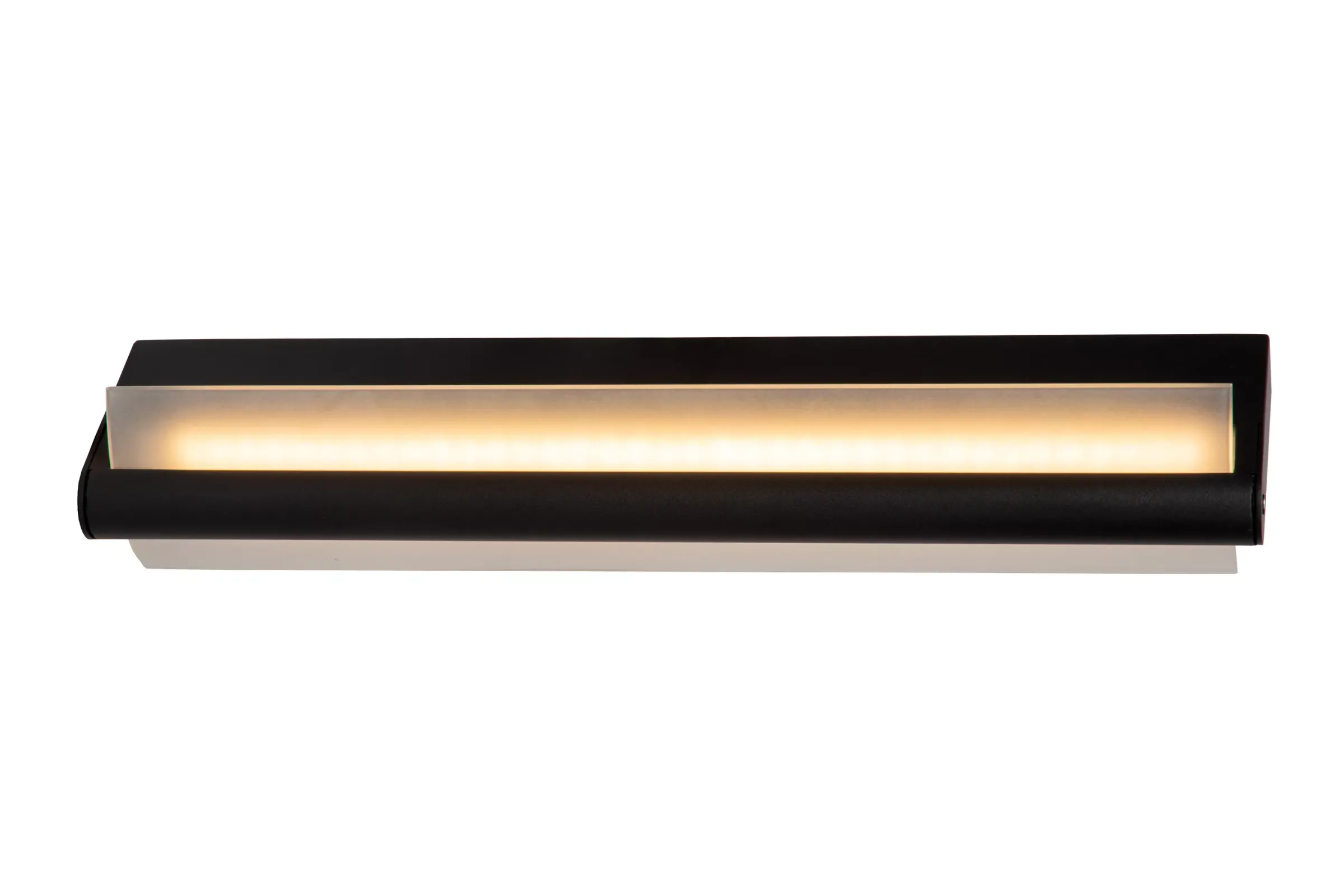 WANDA - Wandlamp Badkamer - LED - 1x15W 3000K - IP44 - Zwart*Lucide Store