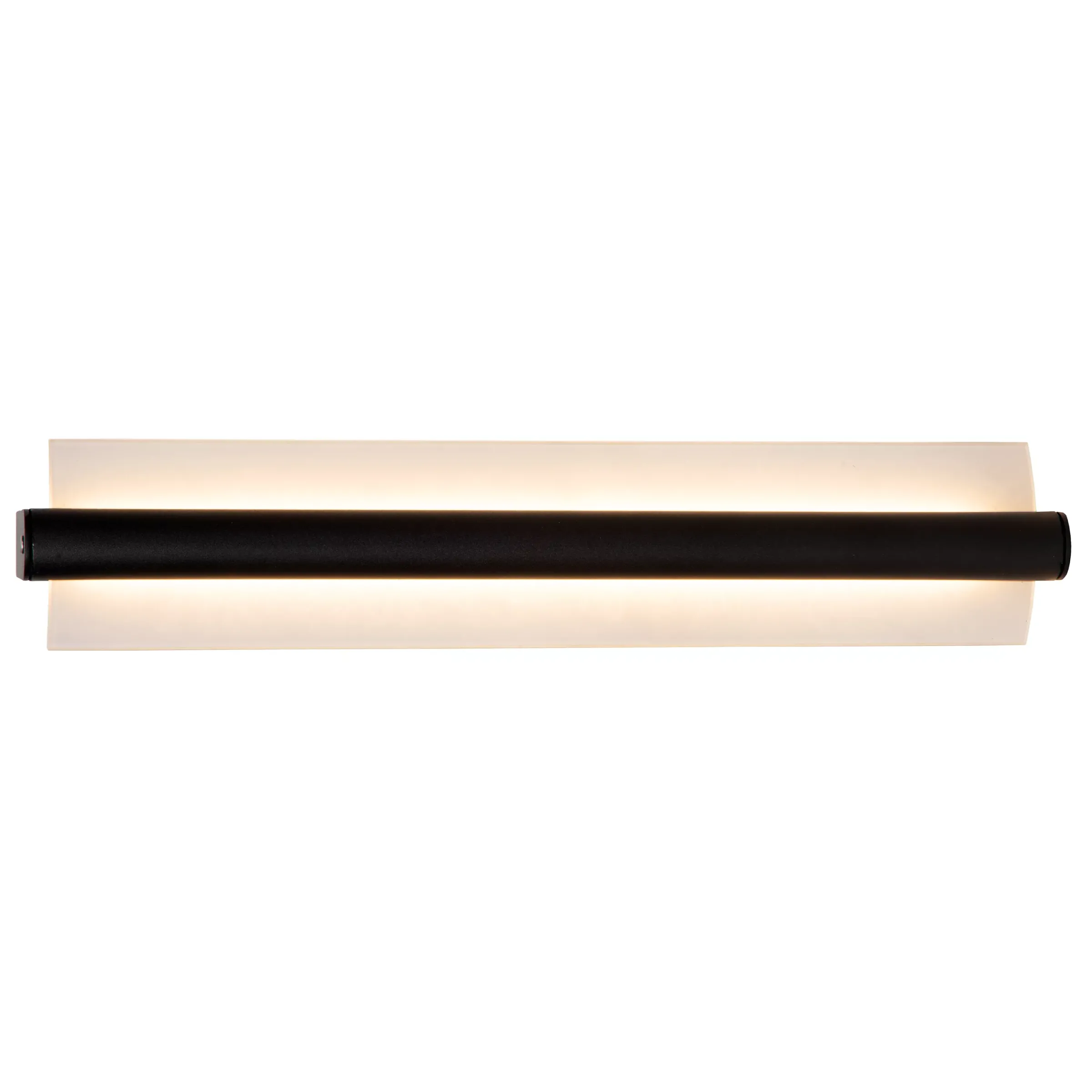WANDA - Wandlamp Badkamer - LED - 1x15W 3000K - IP44 - Zwart*Lucide Store