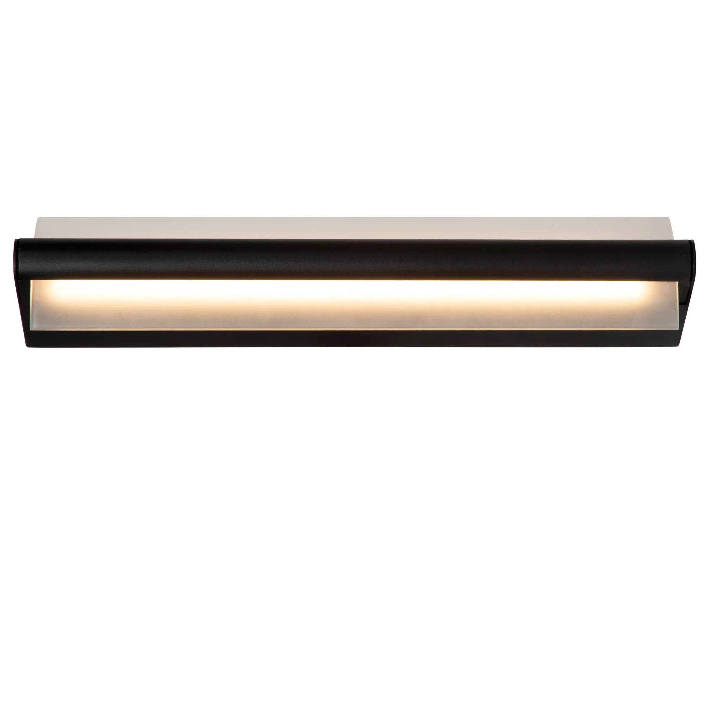 WANDA - Wandlamp Badkamer - LED - 1x15W 3000K - IP44 - Zwart*Lucide Store