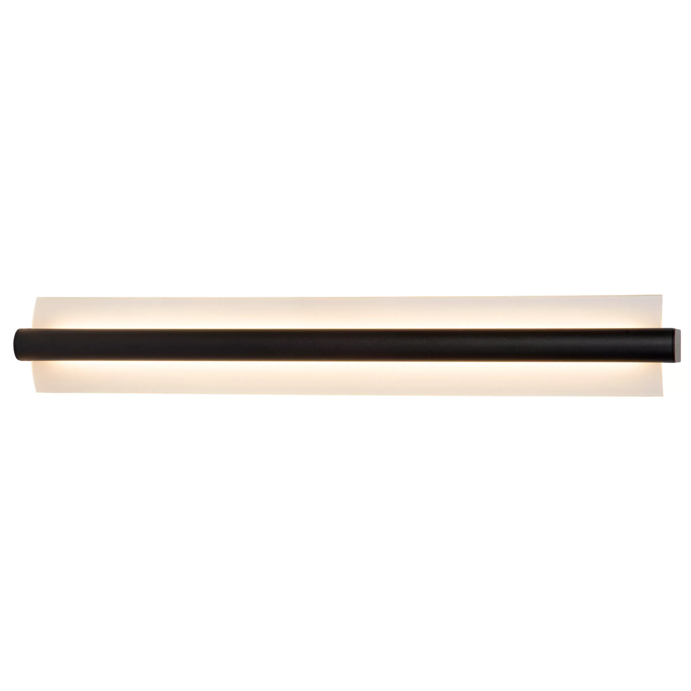 WANDA - Wandlamp Badkamer - LED - 1x19W 3000K - IP44 - Zwart*Lucide Shop