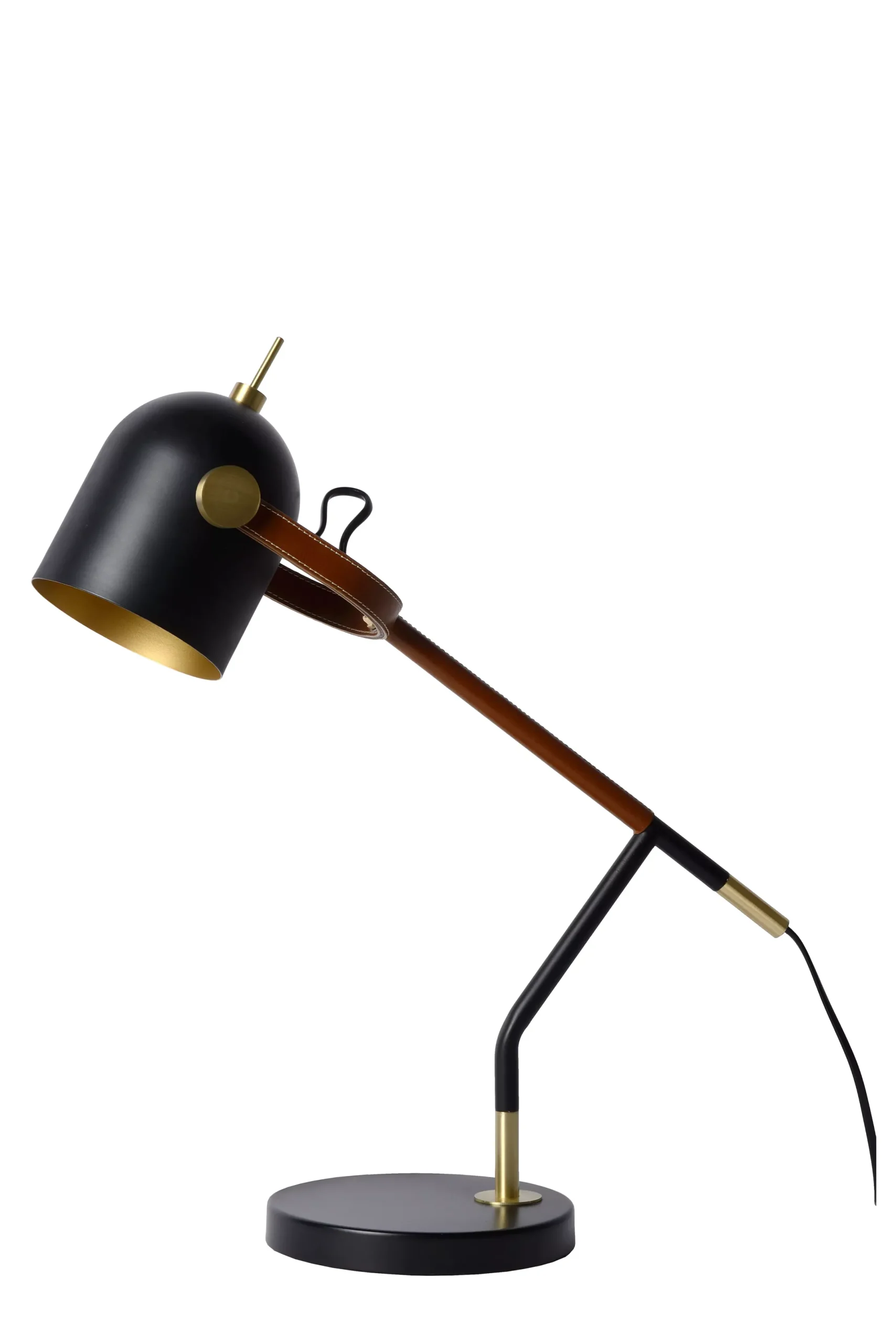 WAYLON - Bureaulamp - 1xE27 - Zwart*Lucide Best
