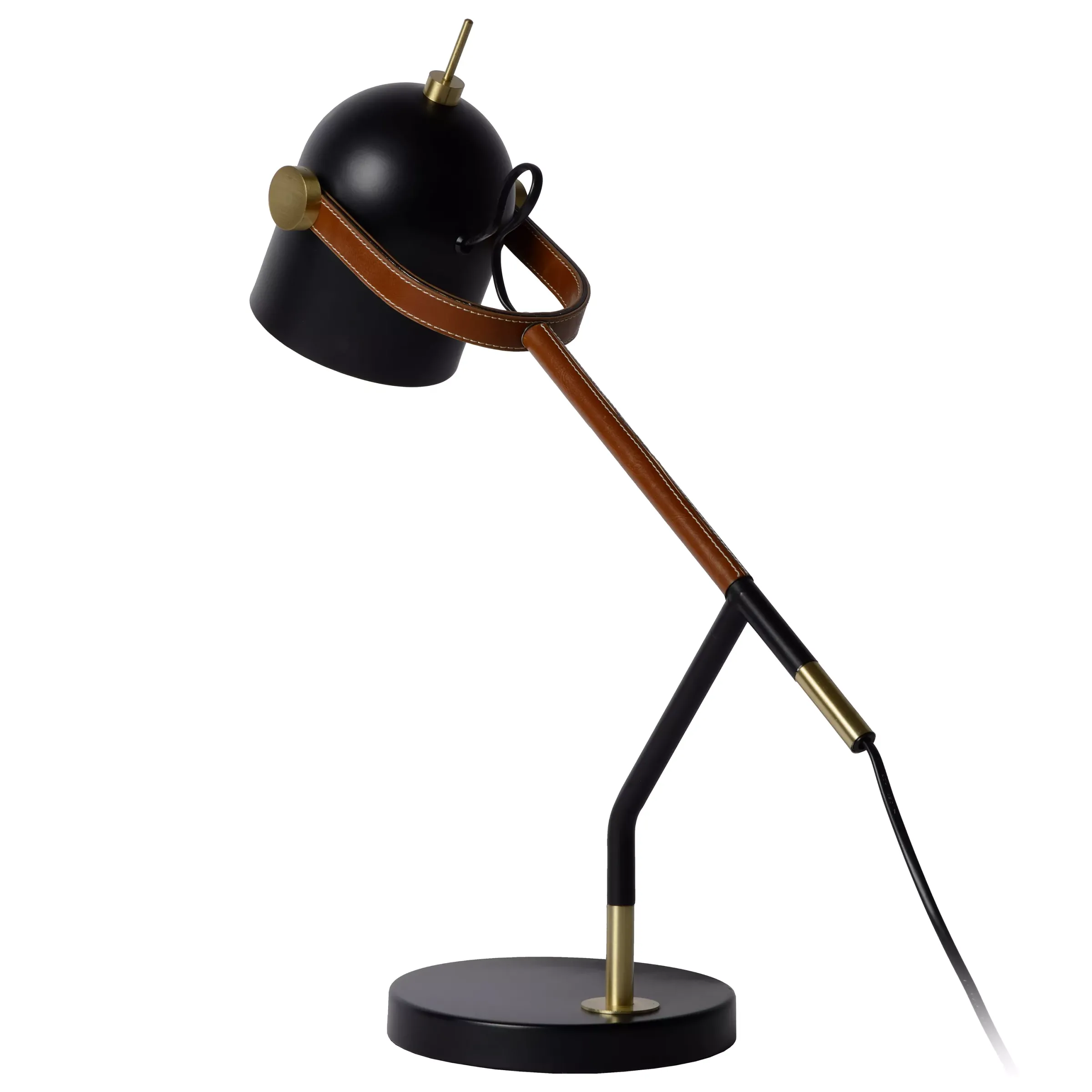 WAYLON - Bureaulamp - 1xE27 - Zwart*Lucide Best