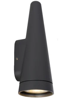 WIZARD - Wandlamp Binnen/Buiten - LED Dimb. - 1xGU10 - IP54 - Antraciet*Lucide Cheap