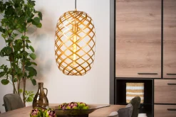 WOLFRAM - Hanglamp - Ø 32 cm - 1xE27 - Mat Goud / Messing*Lucide Cheap