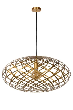 WOLFRAM - Hanglamp - Ø 65 cm - 1xE27 - Mat Goud / Messing*Lucide Shop