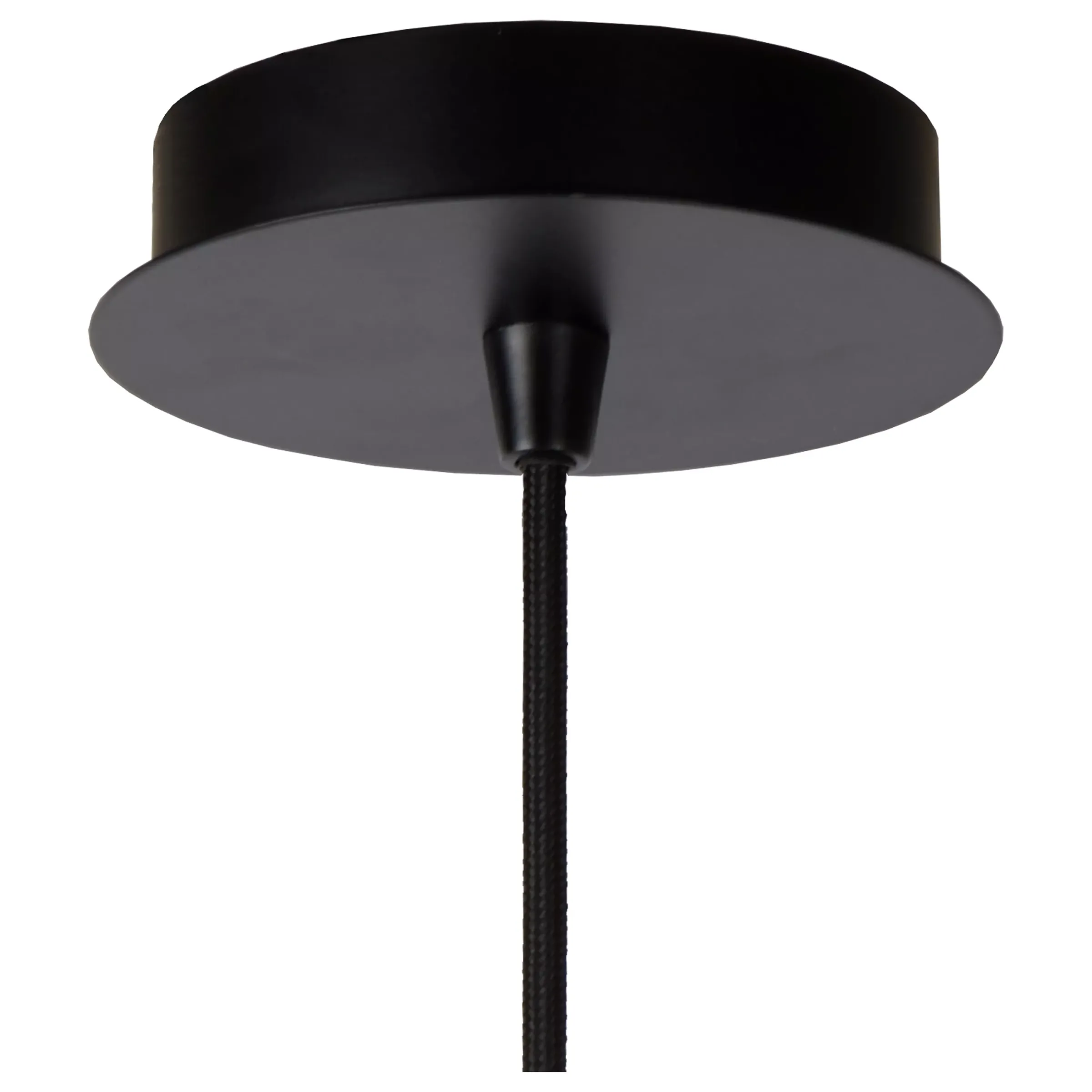 WOLFRAM - Hanglamp - Ø 65 cm - 1xE27 - Zwart*Lucide Shop