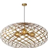 WOLFRAM - Hanglamp - Ø 100 cm - 3xE27 - Mat Goud / Messing*Lucide Shop
