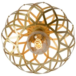 WOLFRAM - Plafonnière - Ø 30 cm - 1xE27 - Mat Goud / Messing*Lucide Cheap