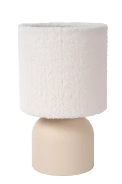 WOOLLY - Tafellamp - Ø 16 cm - 1xE14 - Beige*Lucide Cheap
