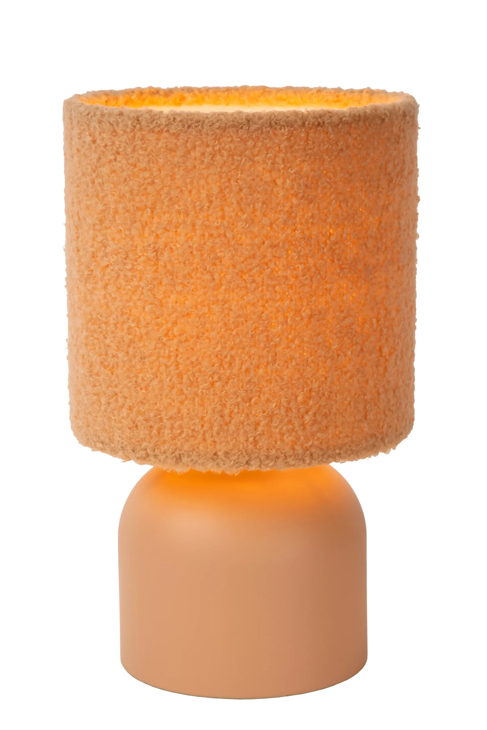 WOOLLY - Tafellamp - Ø 16 cm - 1xE14 - Okergeel*Lucide Hot