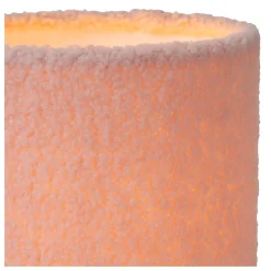 WOOLLY - Tafellamp - Ø 16 cm - 1xE14 - Roze*Lucide Online