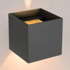 XIO - Wandlamp - LED Dimb. - G9 - 1x4W 2700K - Verstelbare stralingshoek - Grijs*Lucide Outlet