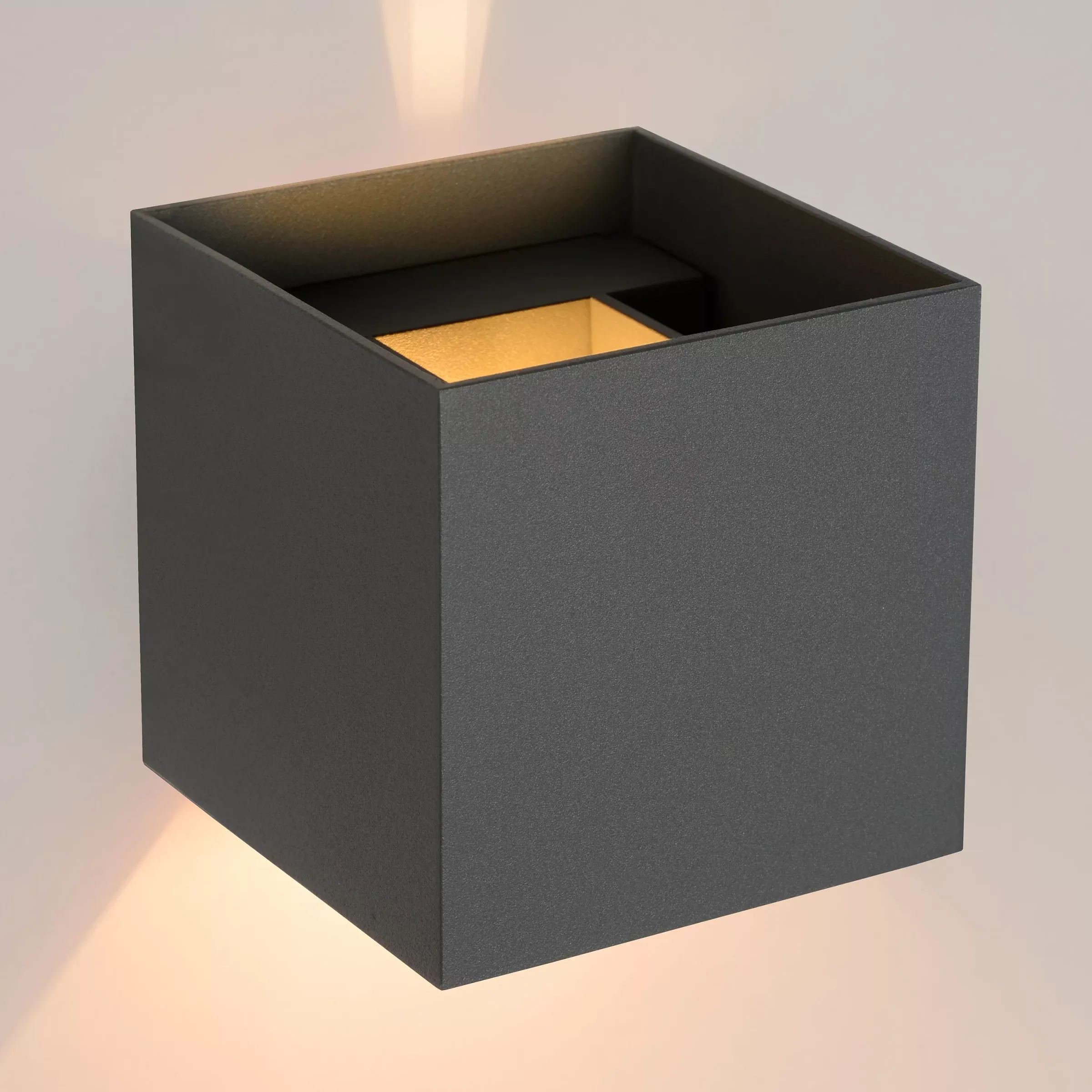 XIO - Wandlamp - LED Dimb. - G9 - 1x4W 2700K - Verstelbare stralingshoek - Grijs*Lucide Outlet