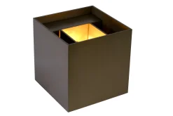 XIO - Wandlamp - LED Dimb. - G9 - 1x4W 2700K - Verstelbare stralingshoek - Roest bruin*Lucide Cheap