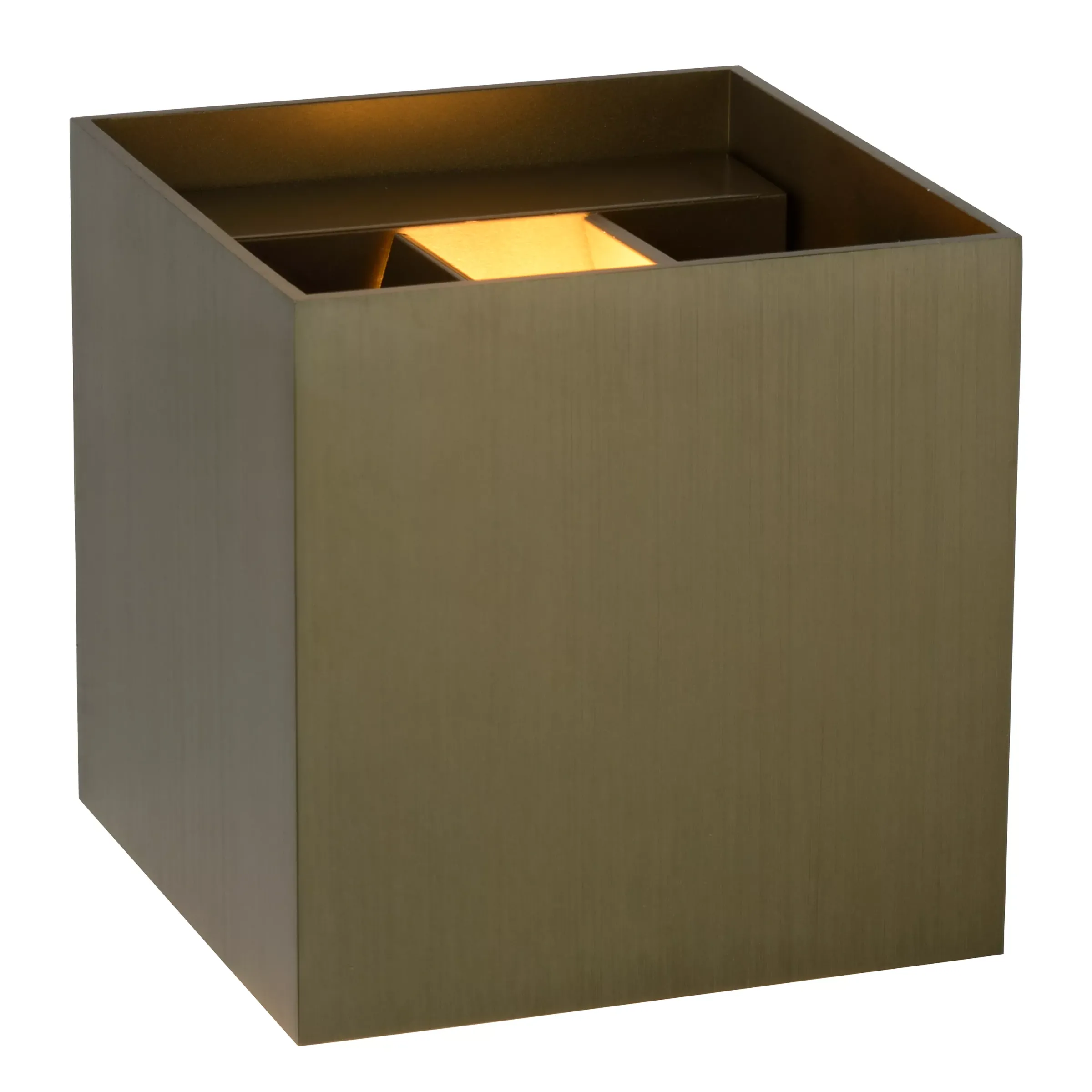 XIO - Wandlamp - LED Dimb. - G9 - 1x4W 2700K - Verstelbare stralingshoek - Roest bruin*Lucide Cheap