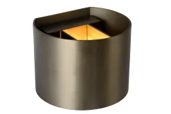 XIO - Wandlamp - LED Dimb. - G9 - 1x3,5W 2700K - Verstelbare stralingshoek - Roest bruin*Lucide Store