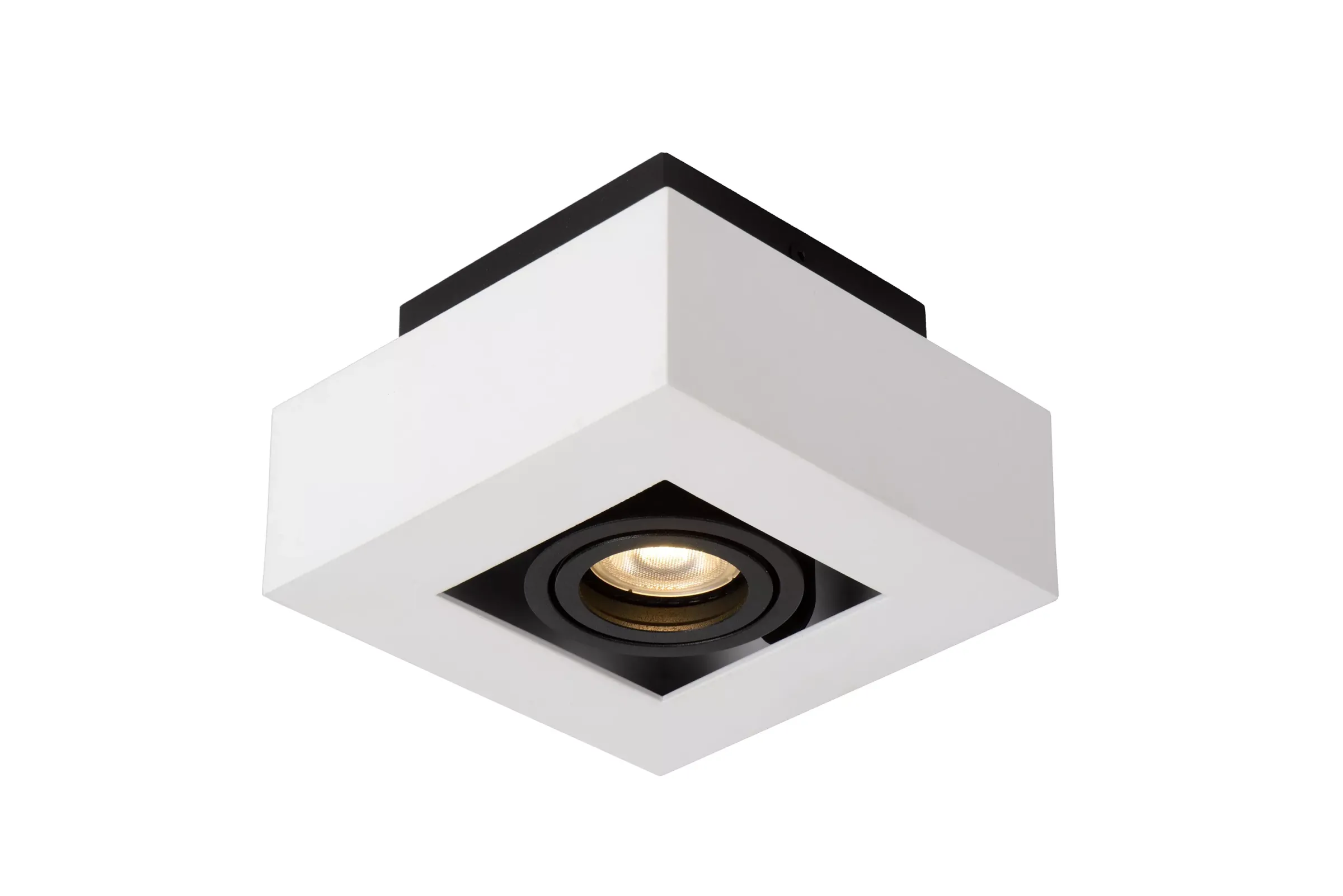 XIRAX - Plafondspot - LED Dim to warm - GU10 - 1x5W 2200K/3000K - Wit*Lucide Cheap