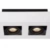 XIRAX - Plafondspot - LED Dim to warm - GU10 - 2x5W 2200K/3000K - Wit*Lucide Clearance