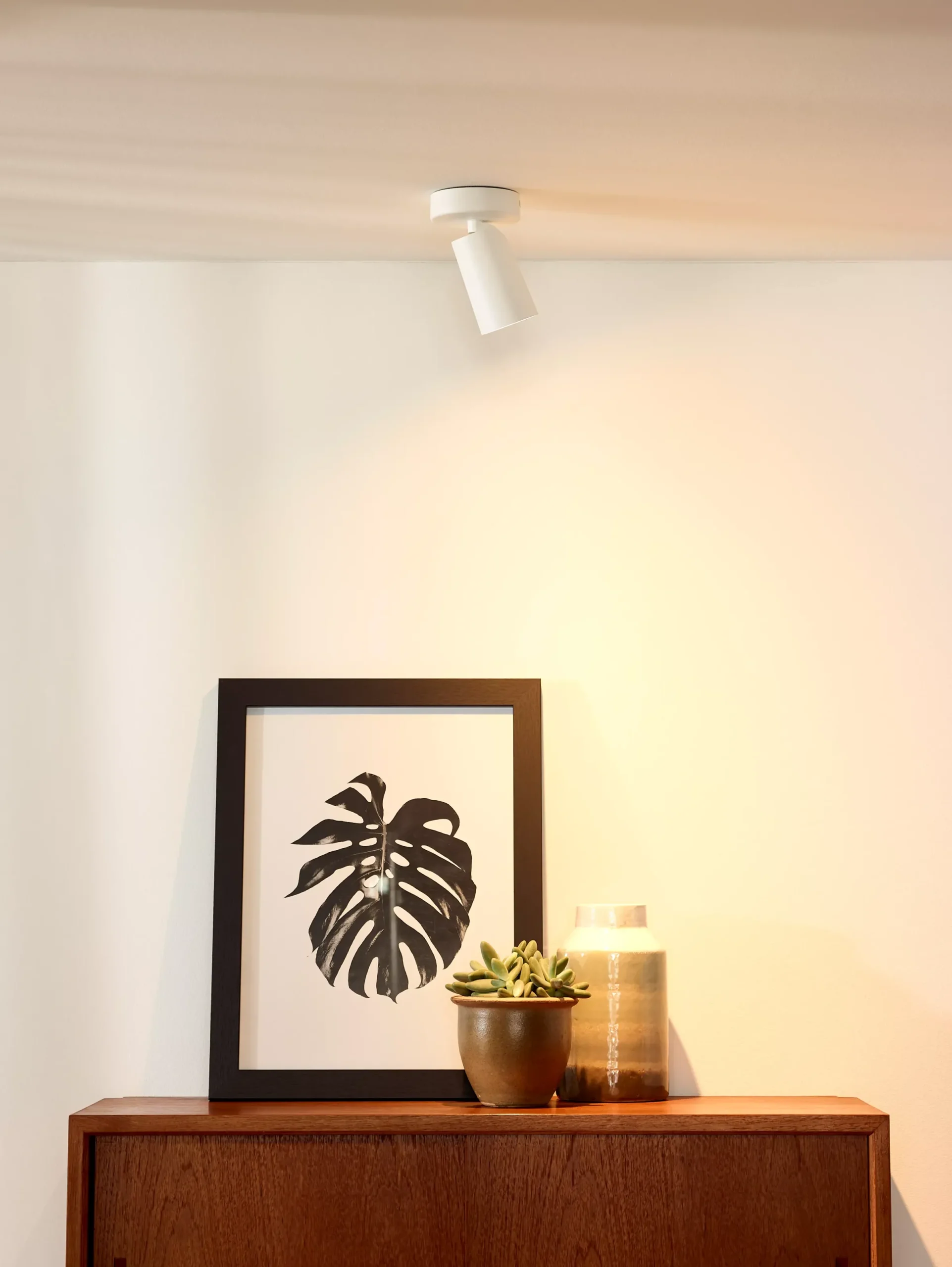 XYRUS - Plafondspot - Ø 9 cm - LED Dim to warm - GU10 - 1x5W 2200K/3000K - Wit*Lucide Flash Sale