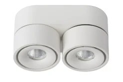 YUMIKO - Plafondspot - Ø 7,8 cm - LED Dimb. - 2x10W 2700K - Wit*Lucide Best