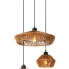 YUNKAI - Hanglamp - Ø 60 cm - 3xE27 - Naturel*Lucide Fashion