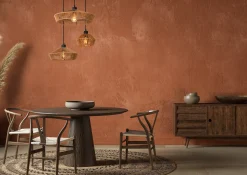 YUNKAI - Hanglamp - Ø 60 cm - 3xE27 - Naturel*Lucide Fashion