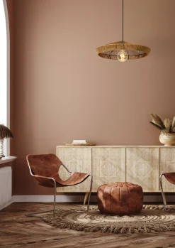YUNKAI - Hanglamp - Ø 50 cm - 1xE27 - Naturel*Lucide Cheap