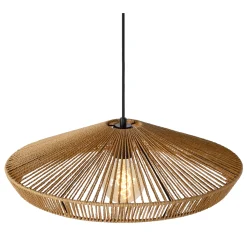 YUNKAI - Hanglamp - Ø 50 cm - 1xE27 - Naturel*Lucide Cheap