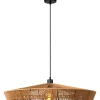 YUNKAI - Hanglamp - Ø 70 cm - 1xE27 - Naturel*Lucide Shop