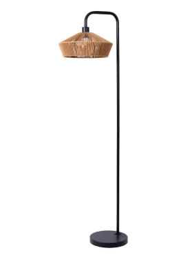 YUNKAI - Vloerlamp - Ø 40 cm - 1xE27 - Naturel*Lucide Best Sale