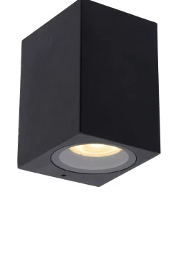 ZARO - Wandspot / Wandlamp Binnen/Buiten - 1xGU10 - IP44 - Zwart*Lucide Best Sale