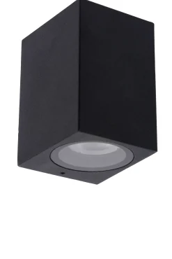 ZARO - Wandspot / Wandlamp Binnen/Buiten - 1xGU10 - IP44 - Zwart*Lucide Best Sale