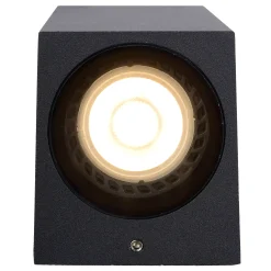 ZARO - Wandspot / Wandlamp Binnen/Buiten - 2xGU10 - IP44 - Zwart*Lucide Online