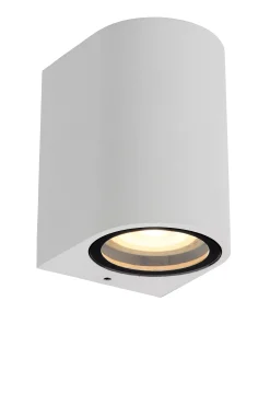ZARO - Wandspot / Wandlamp Binnen/Buiten - 1xGU10 - IP44 - Wit*Lucide Online
