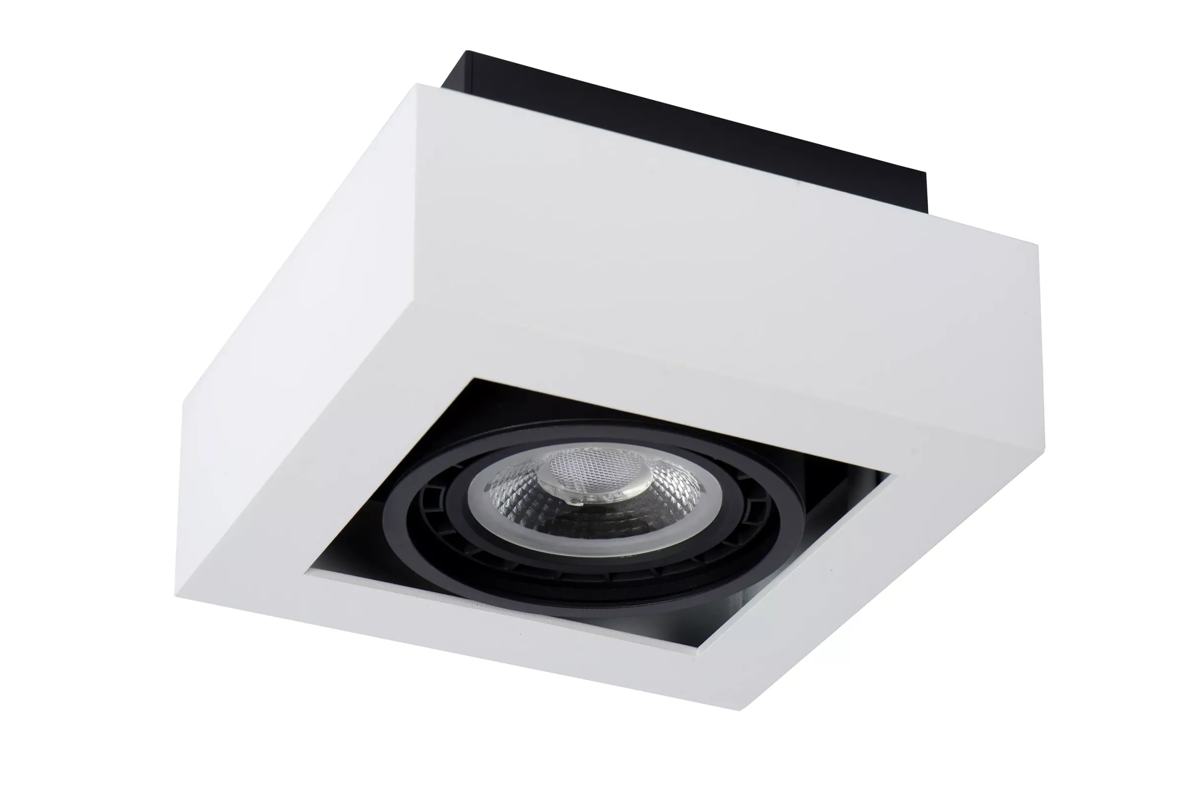 ZEFIX - Plafondspot - LED Dim to warm - GU10 (ES111) - 1x12W 2200K/3000K - Wit*Lucide Discount