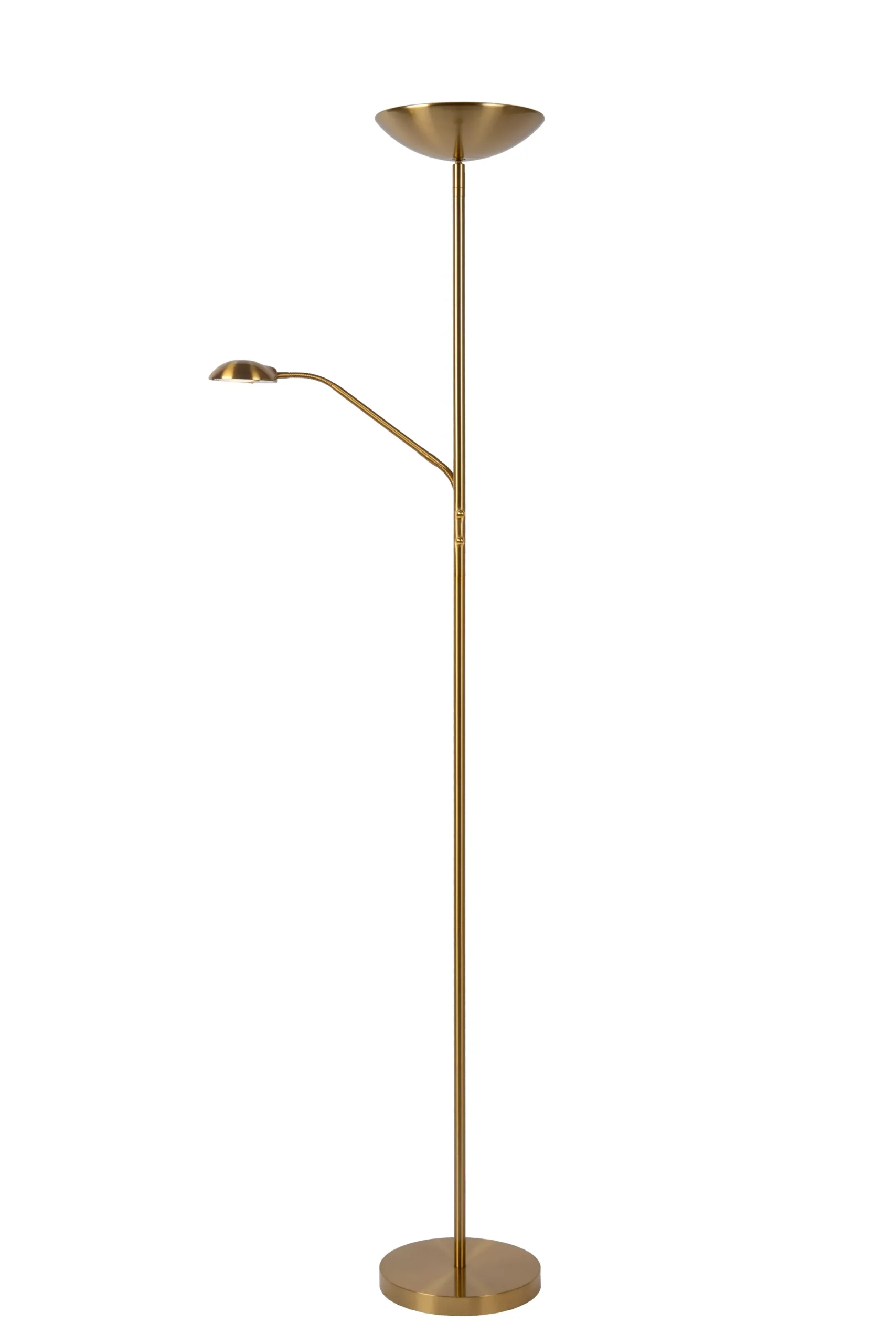 ZENITH - Leeslamp - LED Dimb. - 3000K - Mat Goud / Messing*Lucide Cheap