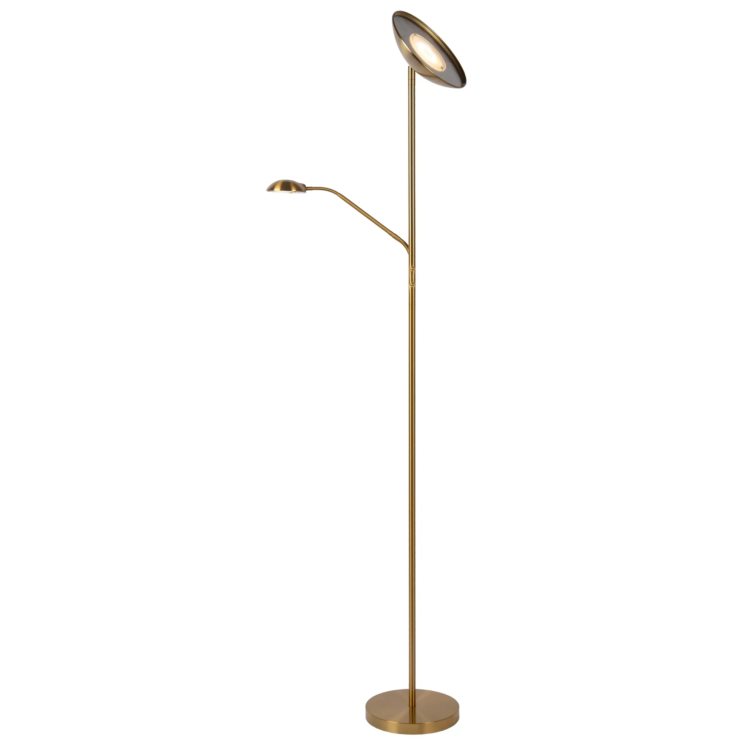 ZENITH - Leeslamp - LED Dimb. - 3000K - Mat Goud / Messing*Lucide Cheap