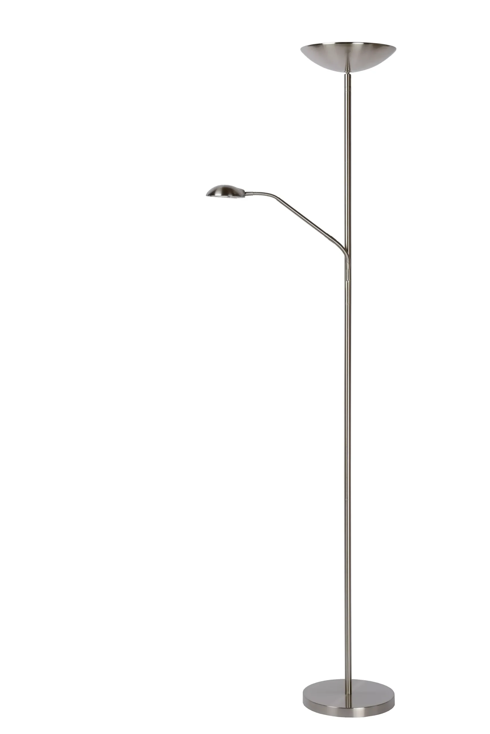 ZENITH - Leeslamp - LED Dimb. - 3000K - Mat chroom*Lucide Sale