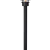 ZICO - Lantaarnpaal - Ø 21,8 cm - 1xE27 - IP44 - Zwart*Lucide Shop