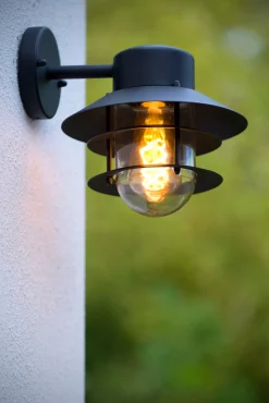ZICO - Wandlamp Binnen/Buiten - 1xE27 - IP44 - Zwart*Lucide Shop